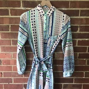Anthropologie shirt dress